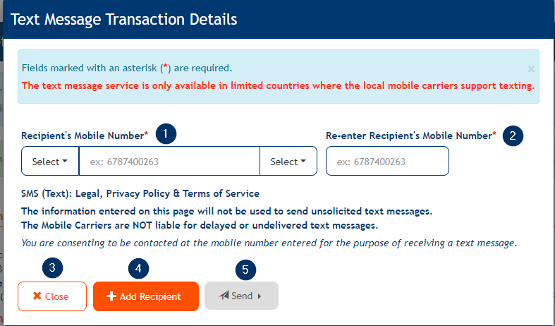 Transaction Detail Email