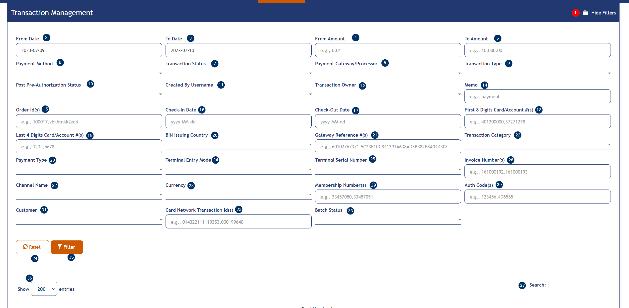 Transaction Management