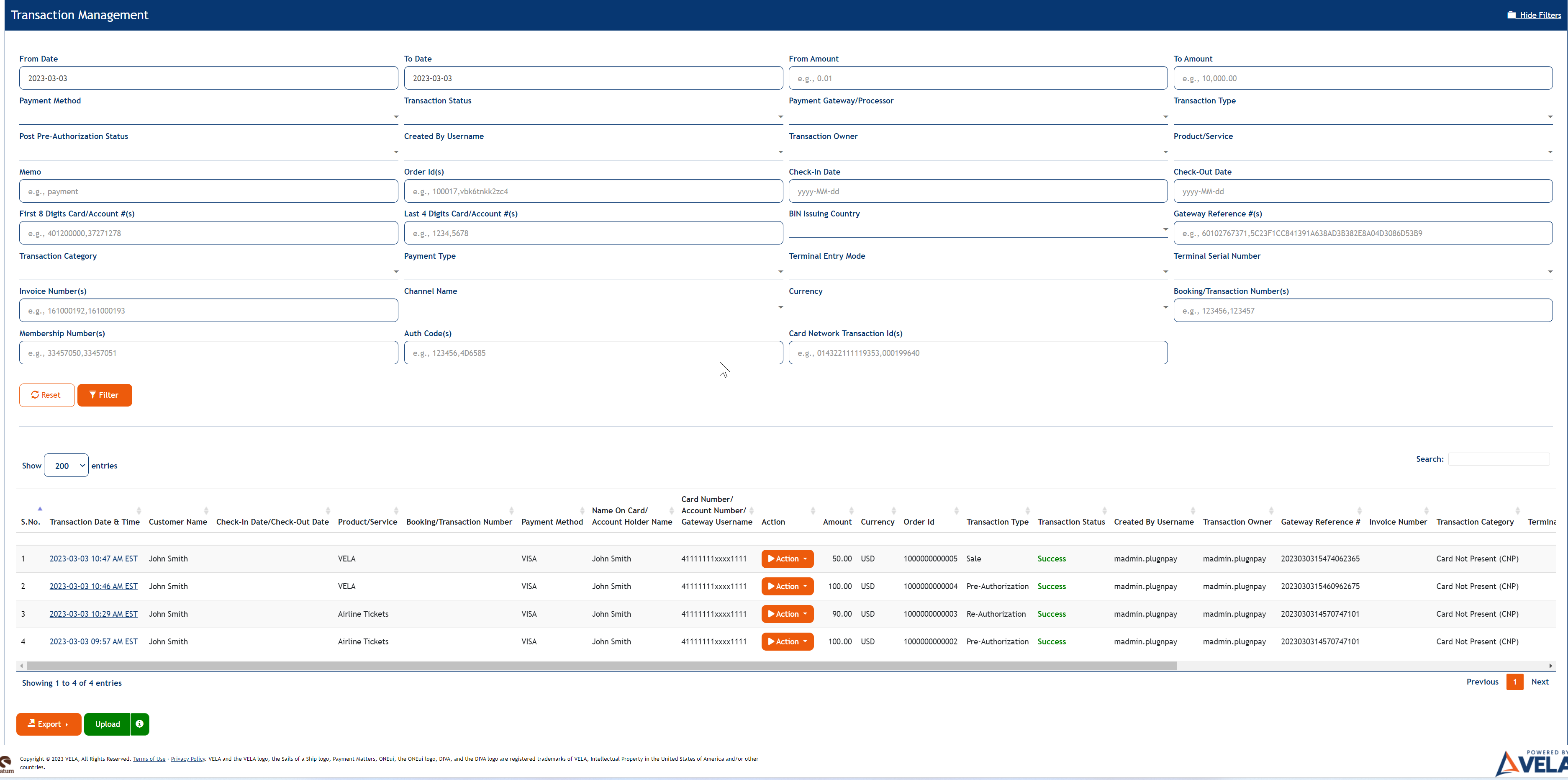 Transaction Management