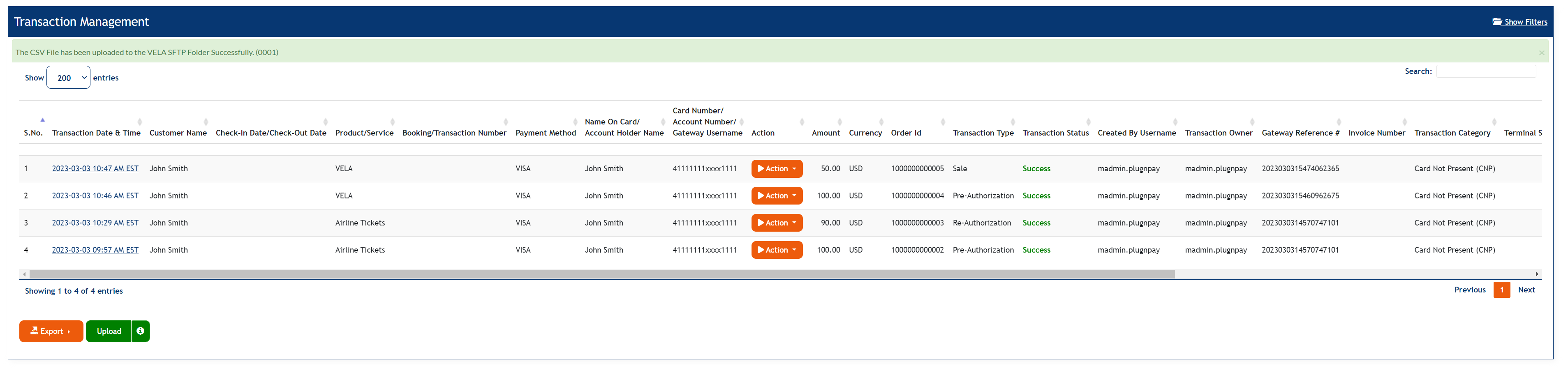 Transaction Management